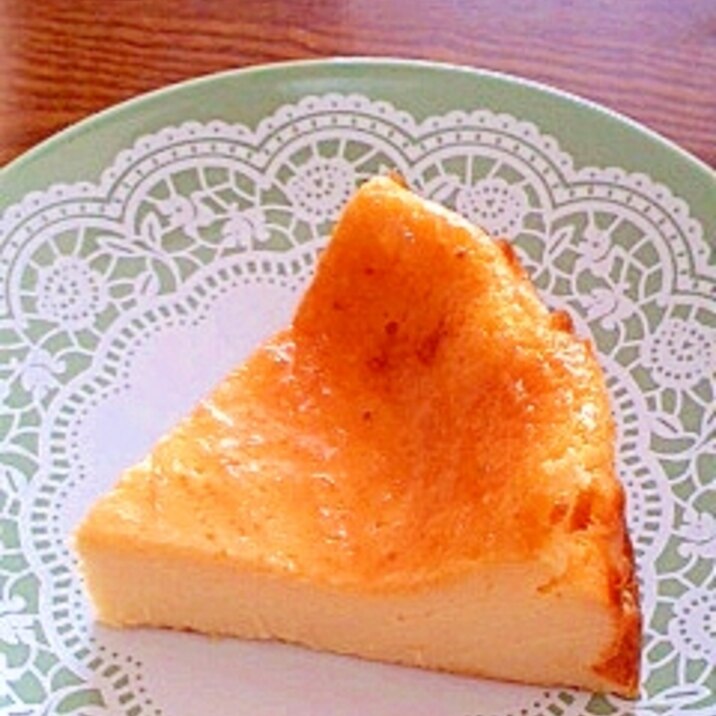 ヨーグルトで ベイクドチーズケーキ